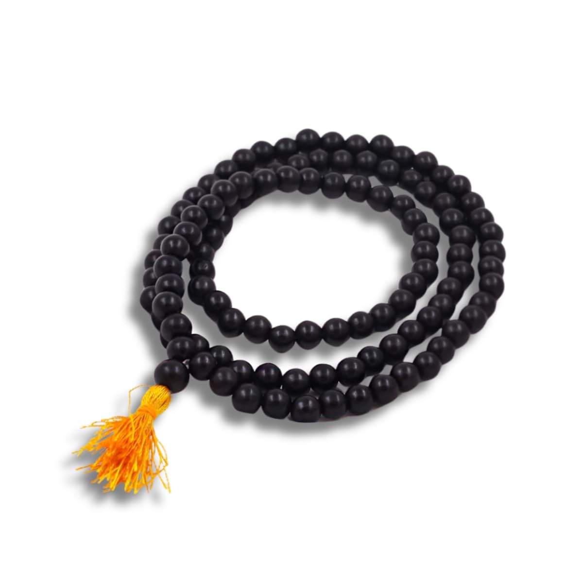Karungali Mala – 6mm Beads (Black Ebony Wood Mala)