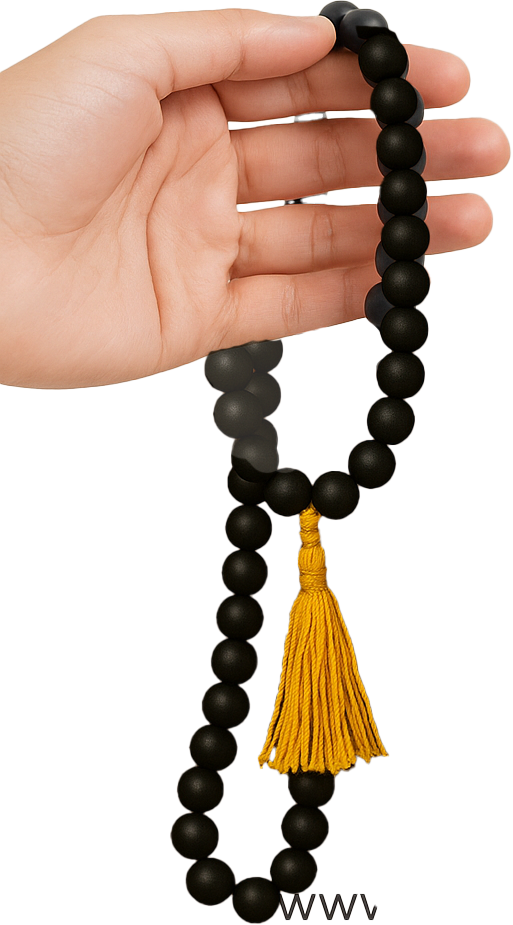 Karungali Mala – 6mm Beads (Black Ebony Wood Mala)