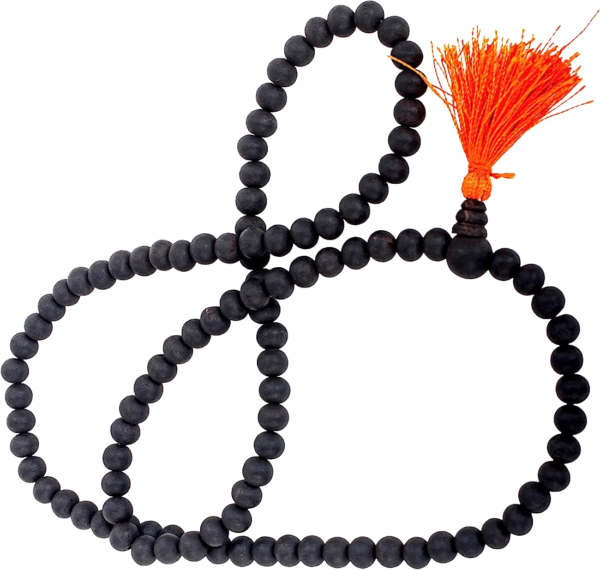 Karungali Mala – 6mm Beads (Black Ebony Wood Mala)
