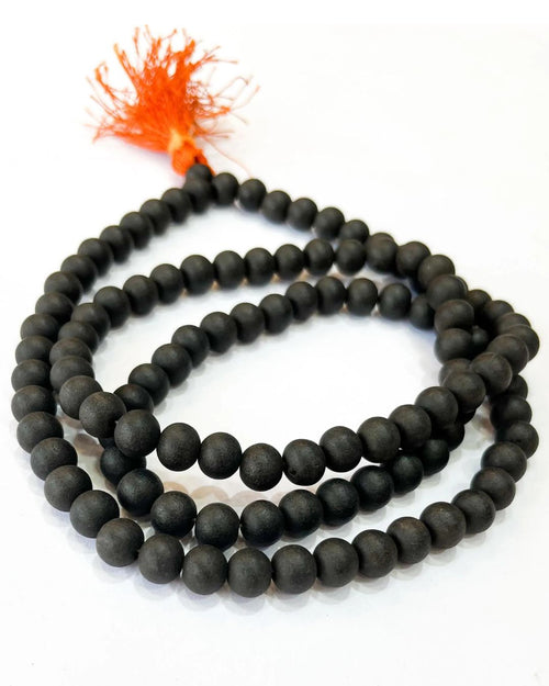 Karungali Mala – 8mm Beads (Black Ebony Wood Mala)